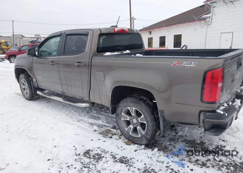 2015 Chevrolet Colorado Z71 from USA, damaged, VIN 1GCGTCE38F1237624